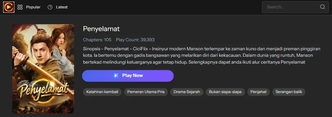 Penyelamat - Sinopsis